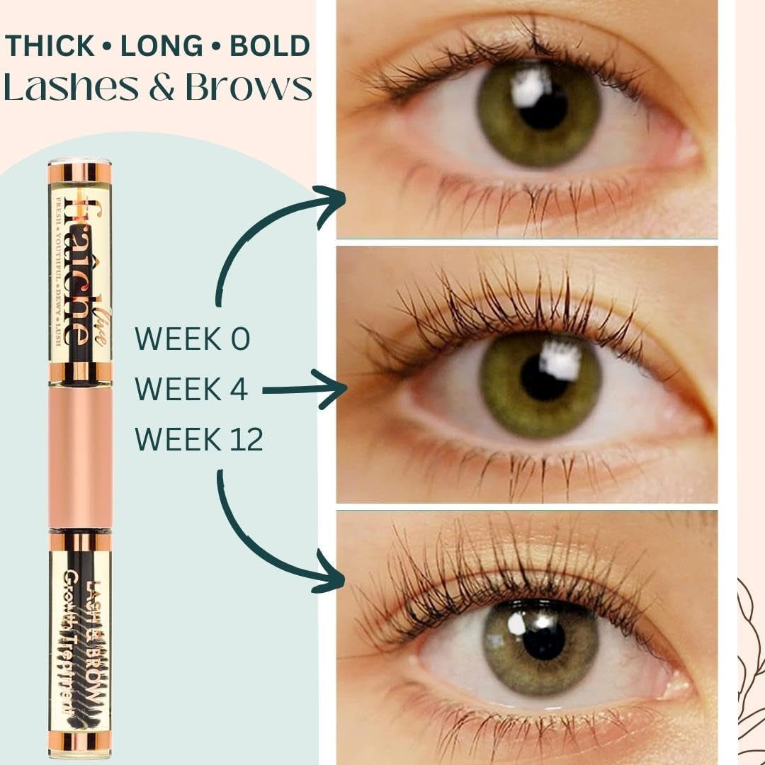 "Organic Castor Oil Lash Serum for Thicker and Fuller Lashes"