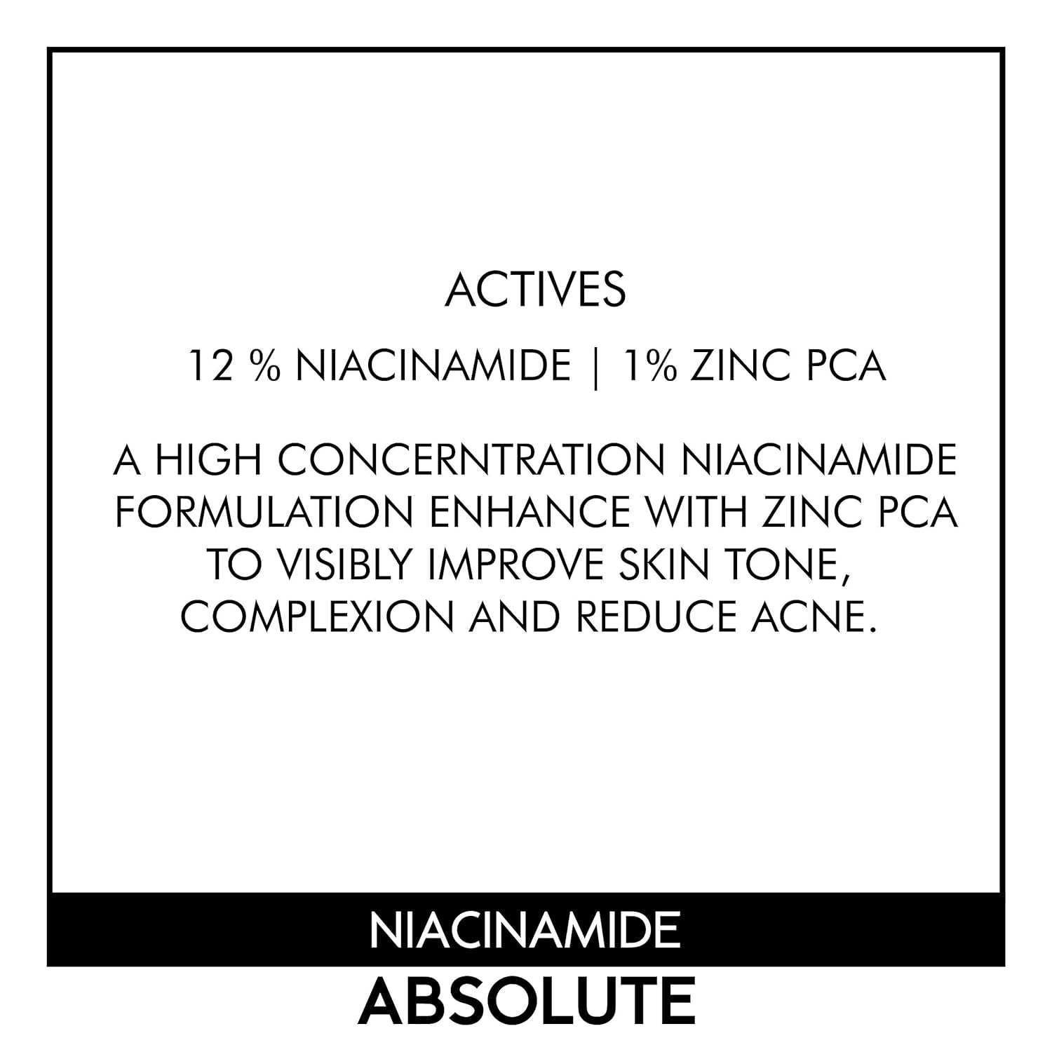Niacinamide Serum with Zinc PCA and Hyaluronic Acid - 1 fl oz
