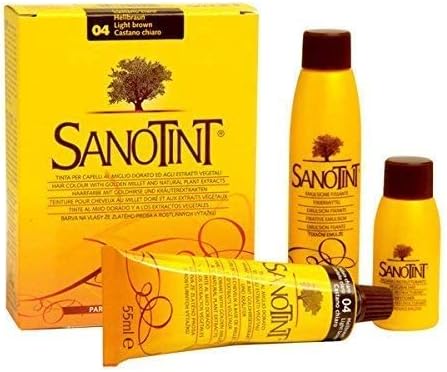 Sanotint Classic Natural Permanent Hair Dye 01, 125 Ml, Black