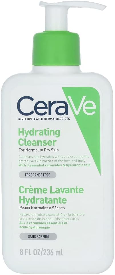 Cerave Hydrating Cleanser for Normal to Dry Skin 236 ml