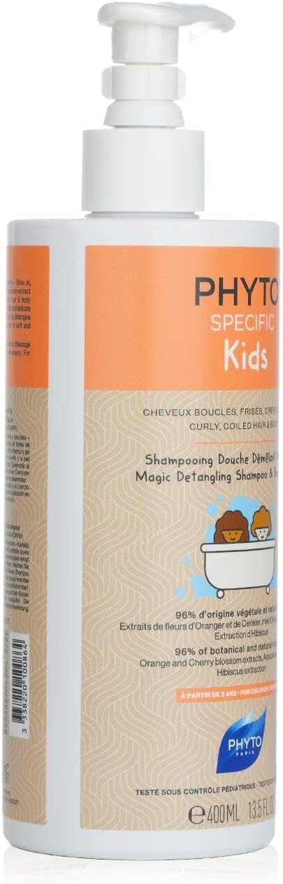 Phyto Specific Kids Magic Detangling Shower Shampoo 400Ml, One Size