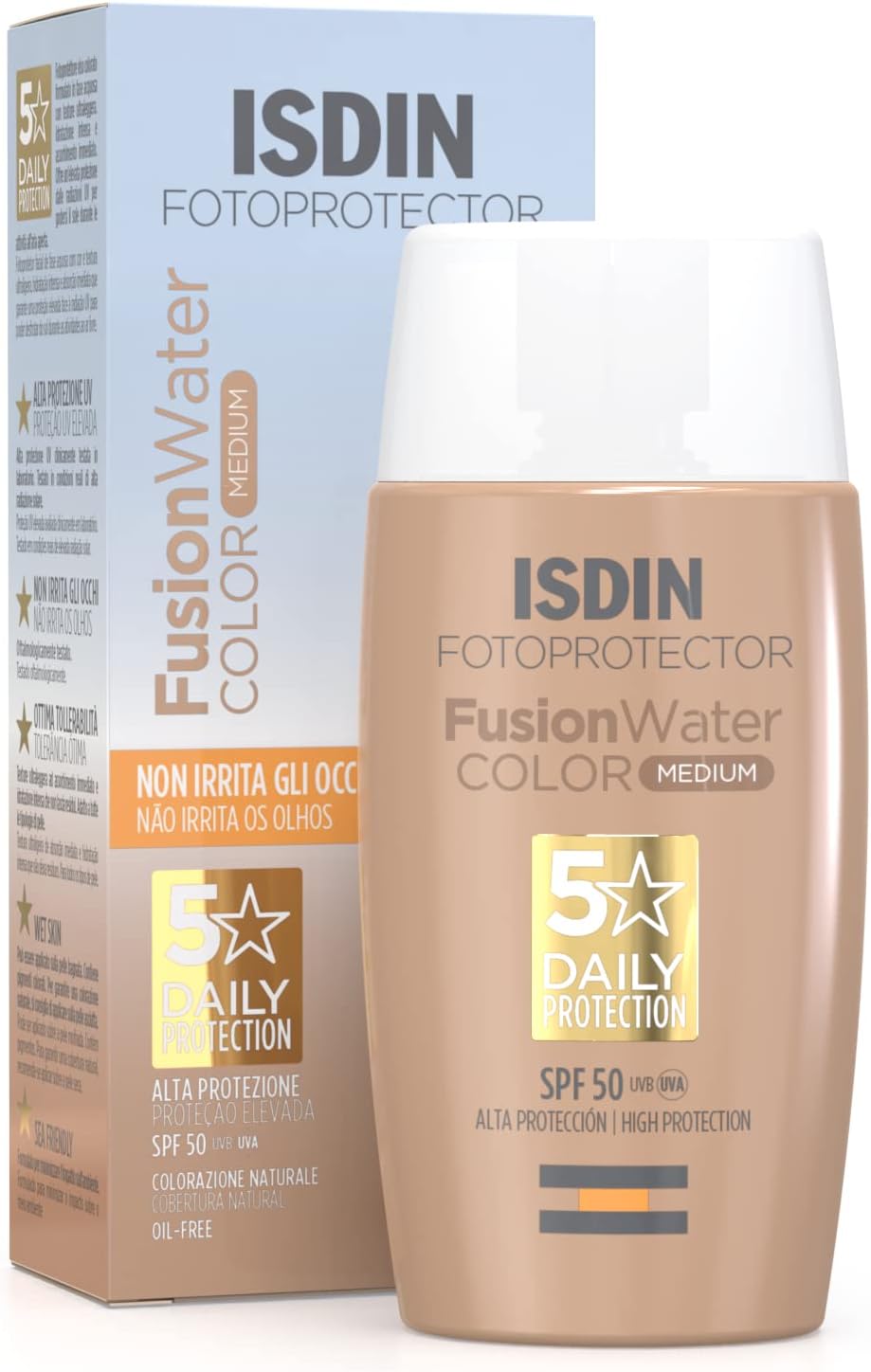 ISDIN Fusion Water Fotoprotector Color Spf50+ 50 Ml