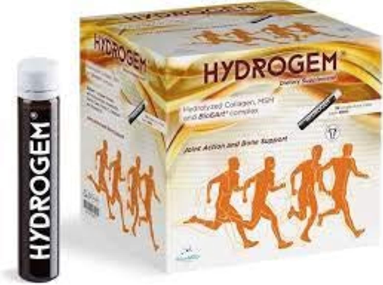VALUEMED Hydrogem Hydrolyzed Collagen, MSM for Joint Action and Bone Support - 30 Vials