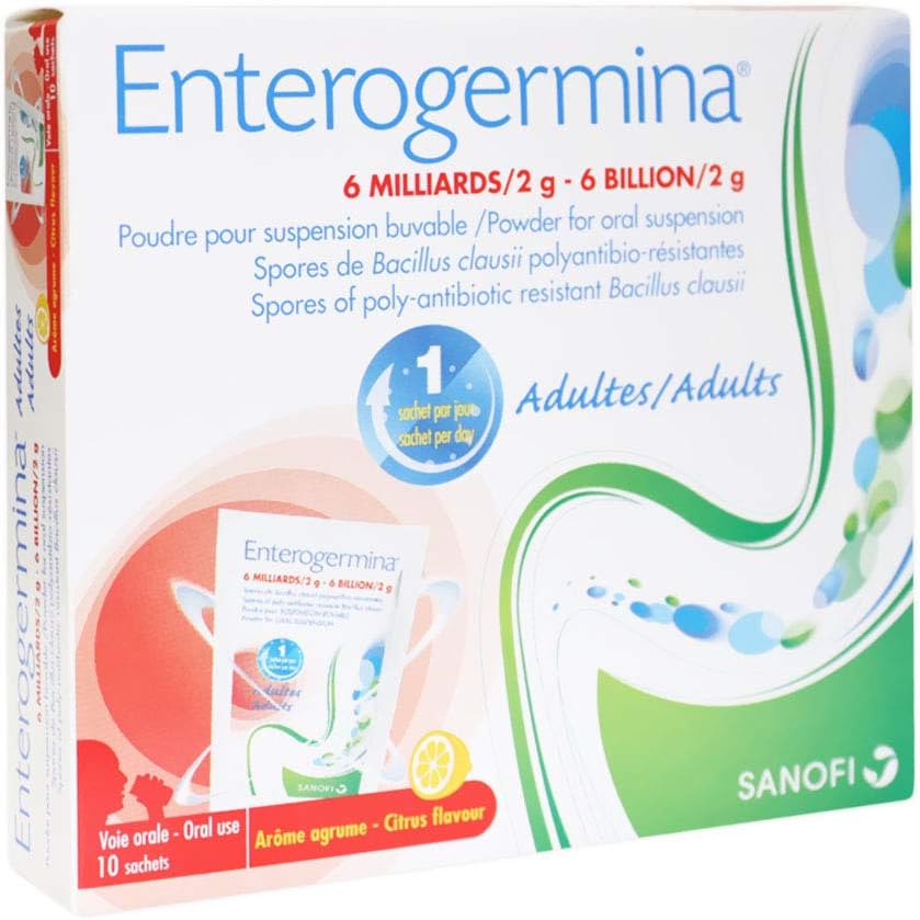 Enterogermina - Adult 6 Billion Suspension Sachets 10's