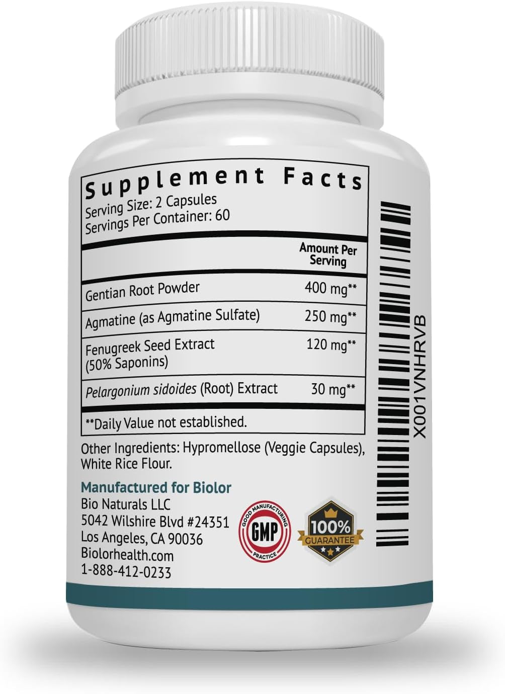 Appetite Stimulant Capsules with Fenugreek Extract - Natural Weight Gain Supplement