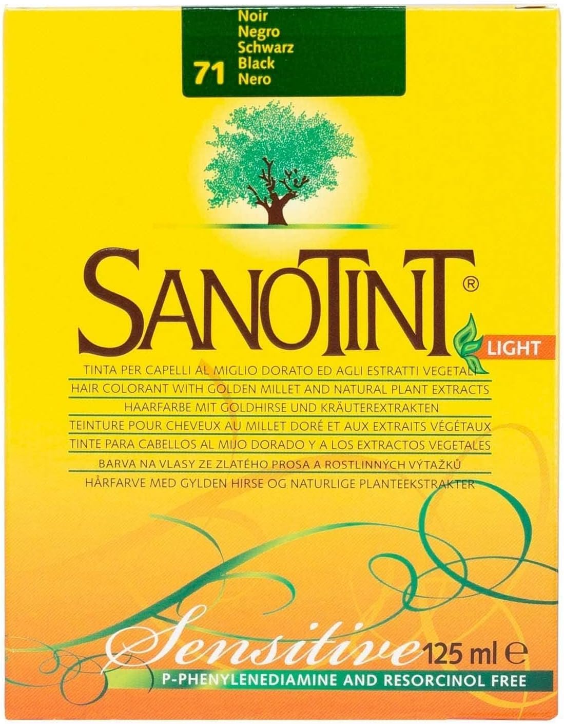 Sanotint Sensitive Colour - Black, No 71