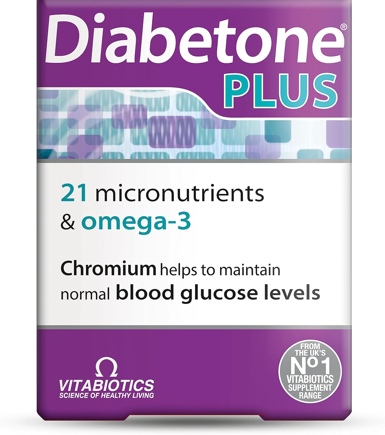 Vitabiotics Diabetone PlUS, 56 Tablets/Capsules