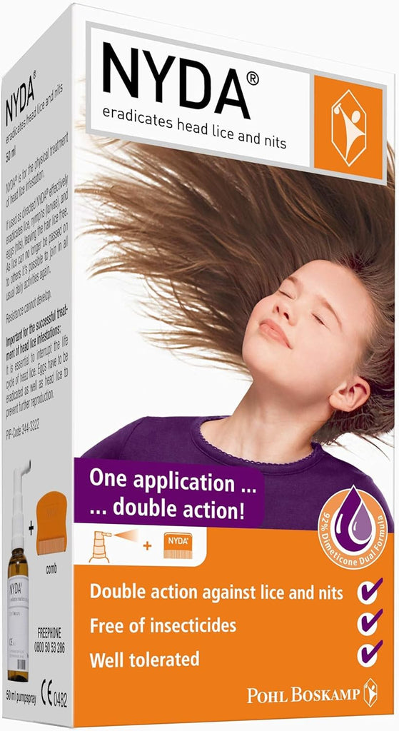 Nyda Hair Lice Treatment Spray 50 ML