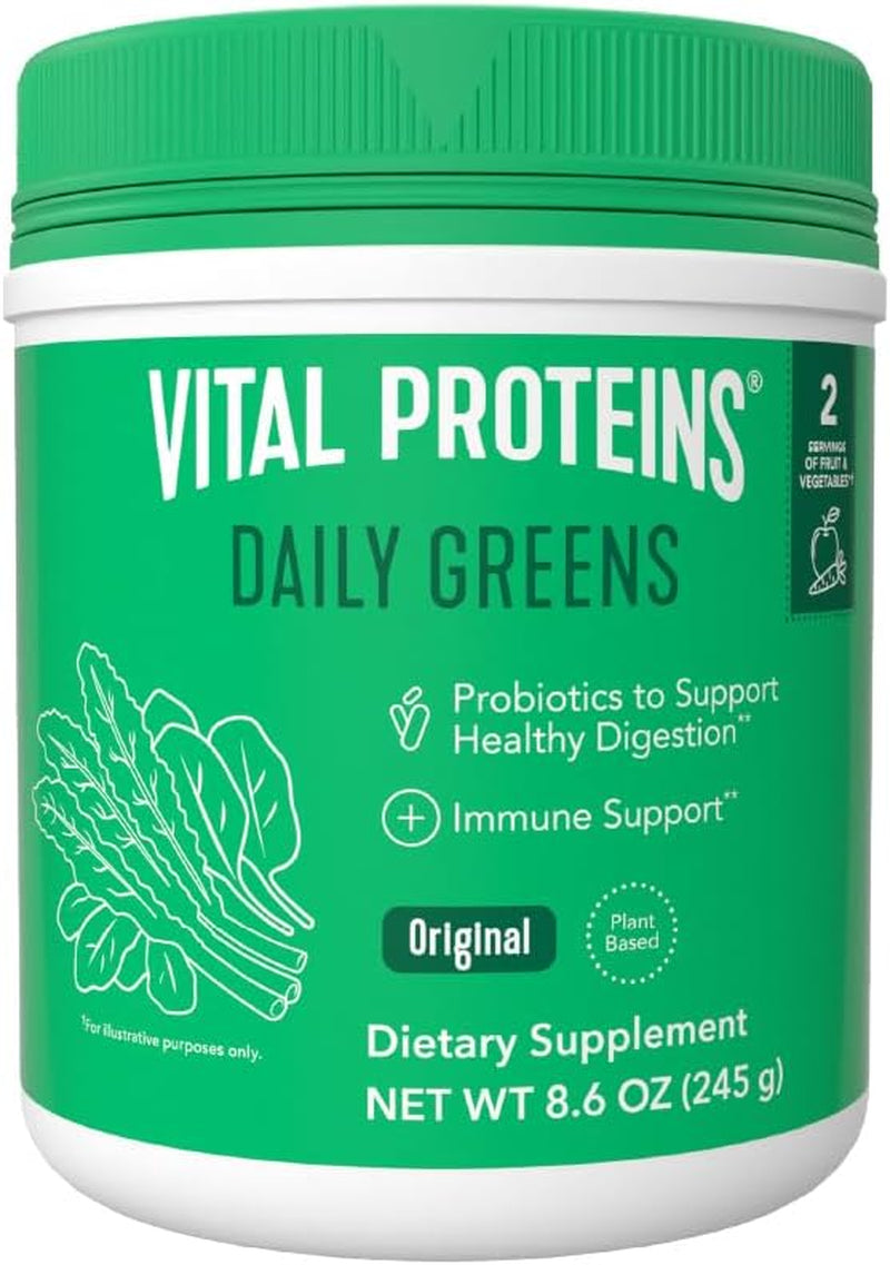 "Vital Proteins Daily Greens Powder - Boost Your Health, 8.6 OZ"