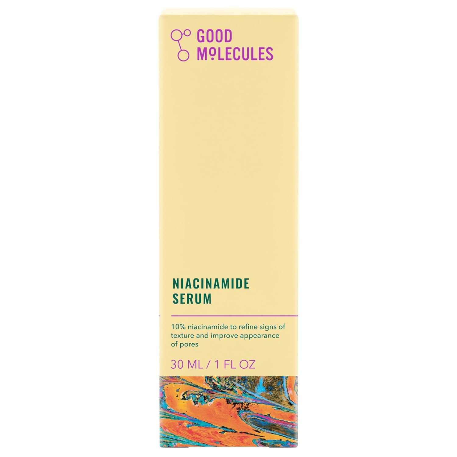 Good Molecules Niacinamide Serum - 10% Niacinamide Balancing B3 Facial Serum for Acne, Tone, Texture - Brightening and Hydrating Skincare for Face