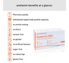 أميتامين® هيالورون 500+ - جرعة عالية من حمض الهيالورونيك النباتي وفيتامين سي (تكفي 90 يومًا)