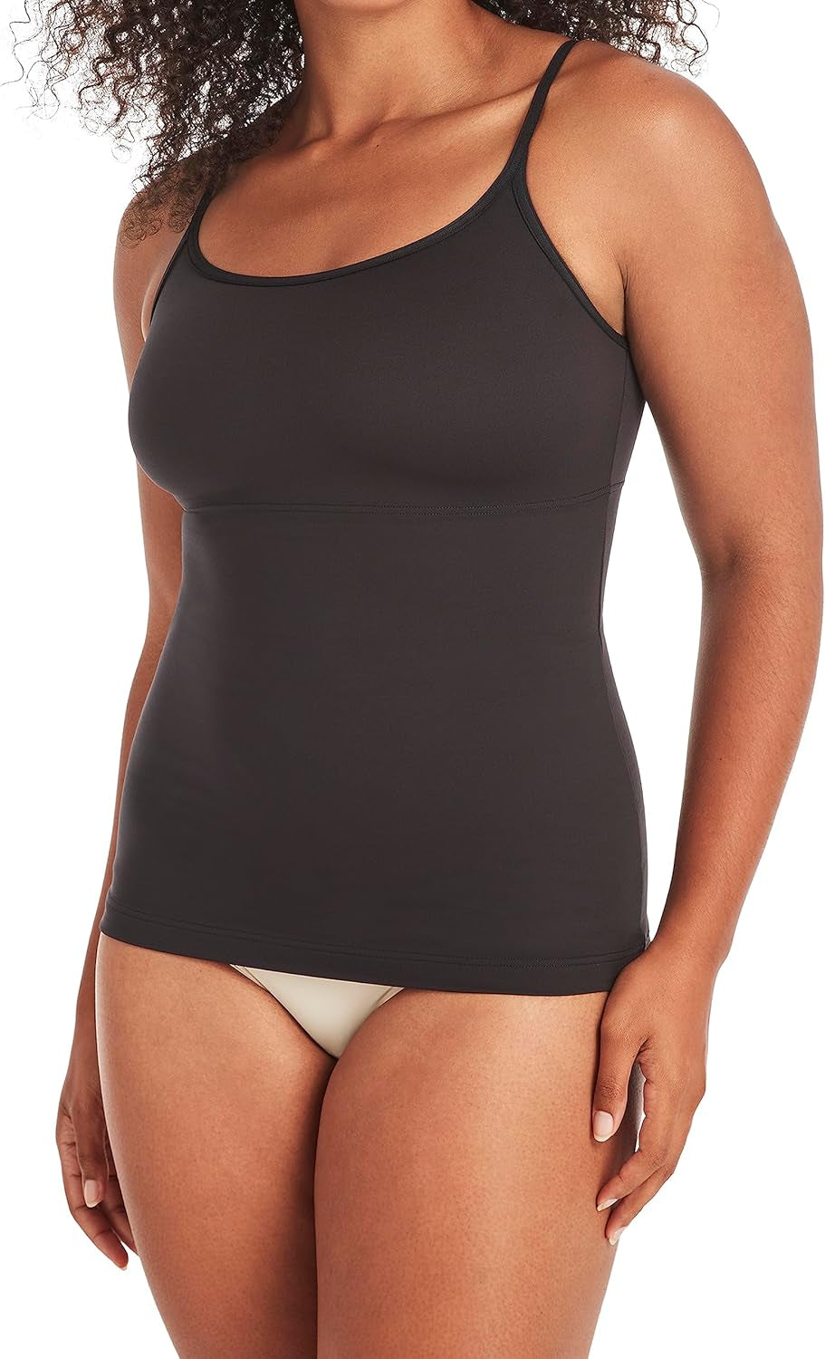 "Ultimate Tummy-Tucking Cami Shaper - Maidenform Women's Firm Control Microfiber Camisole for a Sleek and Streamlined Silhouette"