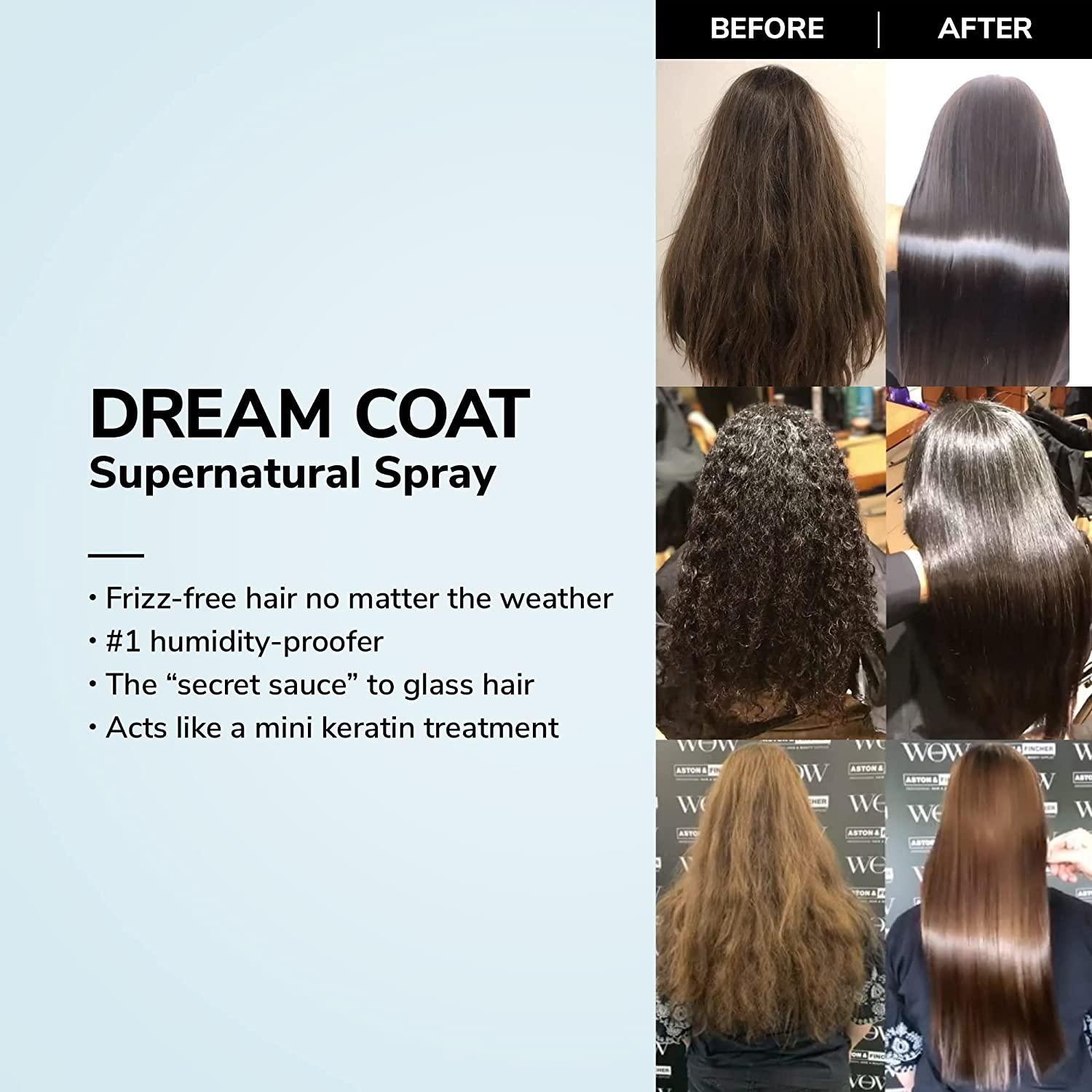 Color Wow Dream Coat Supernatural Spray – Multi-Award-Winning Anti-Frizz Spray Keeps Hair Frizz-Free for Days Matter the Weather with Moisture-Repellant Anti-Humidity Techlogy; Glas New Holicare`s deals Hair Results New Holicare`s deal