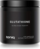 Ultra High Strength Glutathione Capsules - 1000Mg Concentrated Formula - 98%+ Highly Purified and Highly Bioavailable - Non-Gmo Fermentation - 120 Capsules Reduced Glutathione Supplement