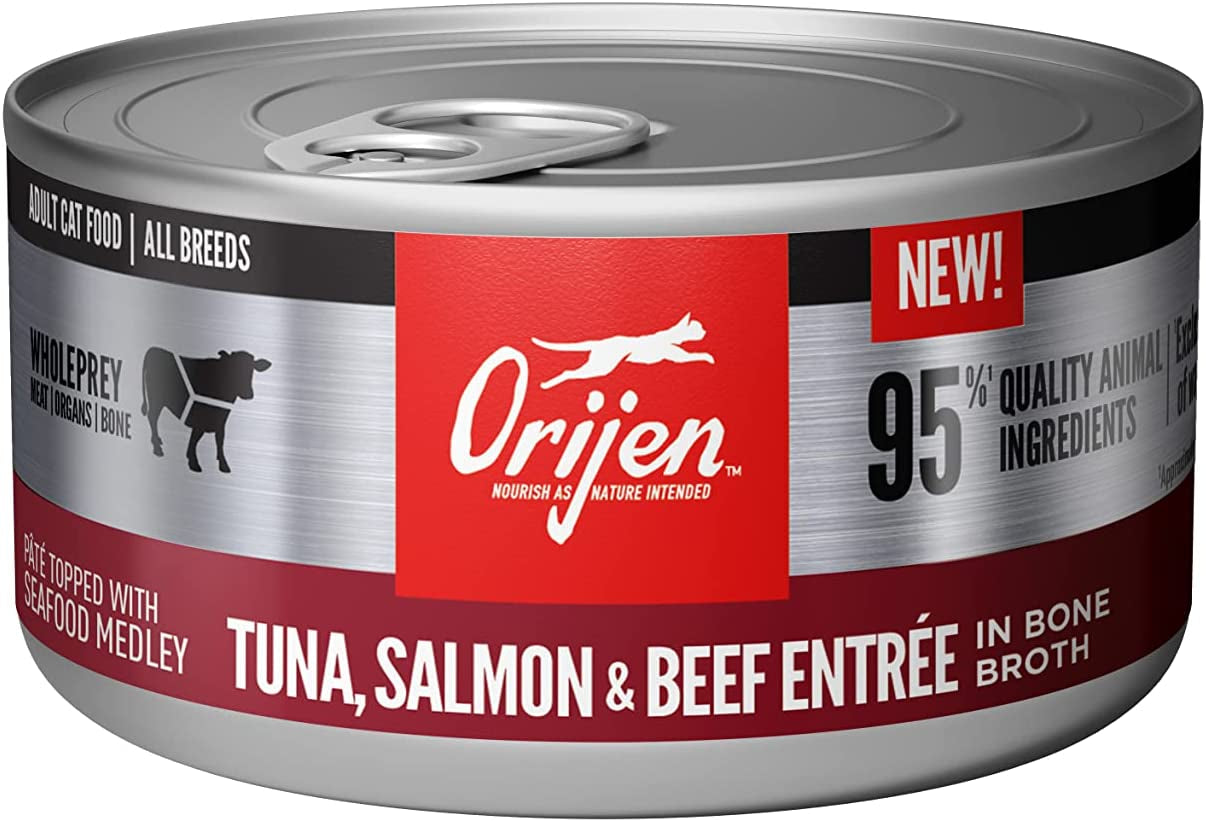 ORIJEN® Dry Original Cat Food Premium, High Protein, Fresh & Raw Animal Ingredients, 4Lb