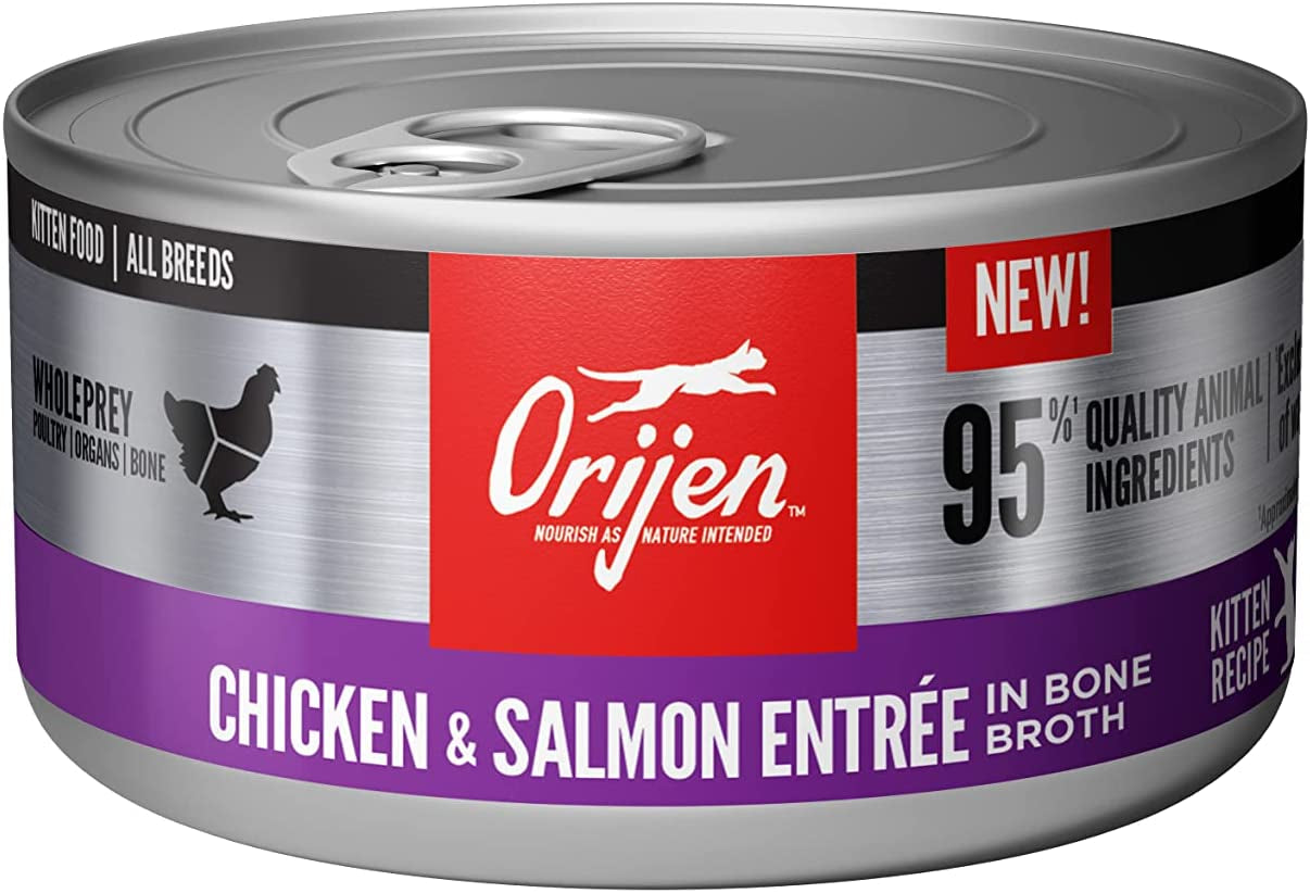 ORIJEN® Dry Original Cat Food Premium, High Protein, Fresh & Raw Animal Ingredients, 4Lb