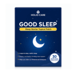 Transdermal sleep patch applied to inner forearm before bed