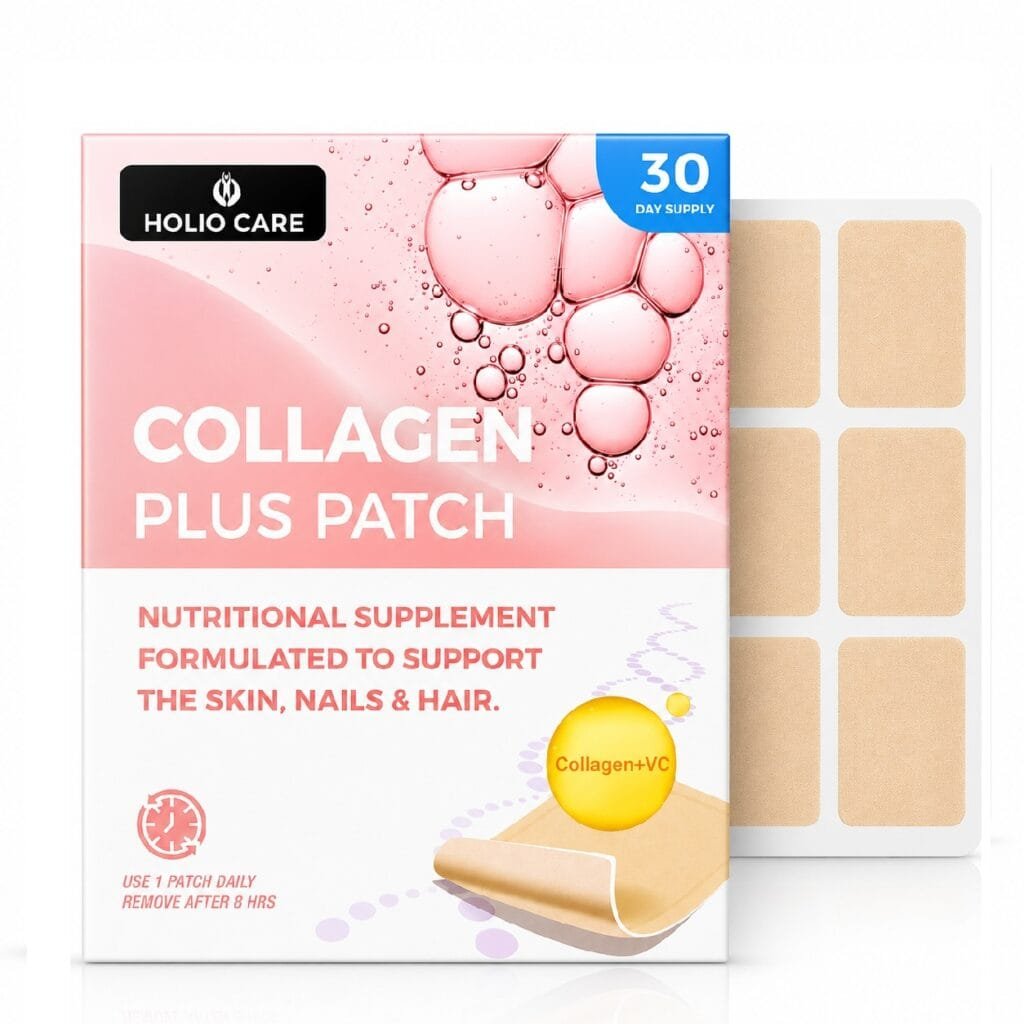Collagen peptide patch pack, Holio Care collagen patch UAE