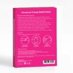 Self-warming heat patch — back of pack, Holio Care UAE