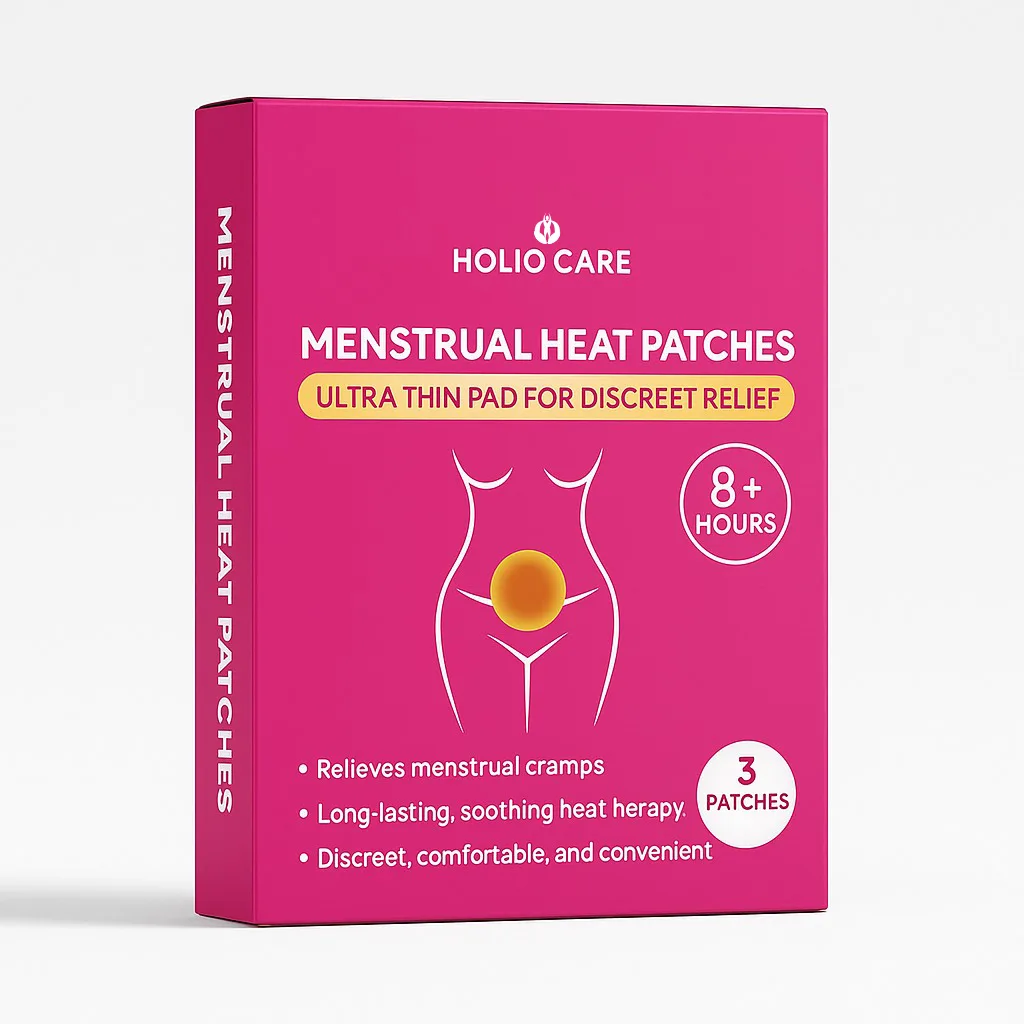 Self-warming heat patch pack, Holio Care period heat patch UAE