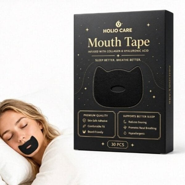 Holio Care collagen mouth tape for sleep, 30 patches — UAE