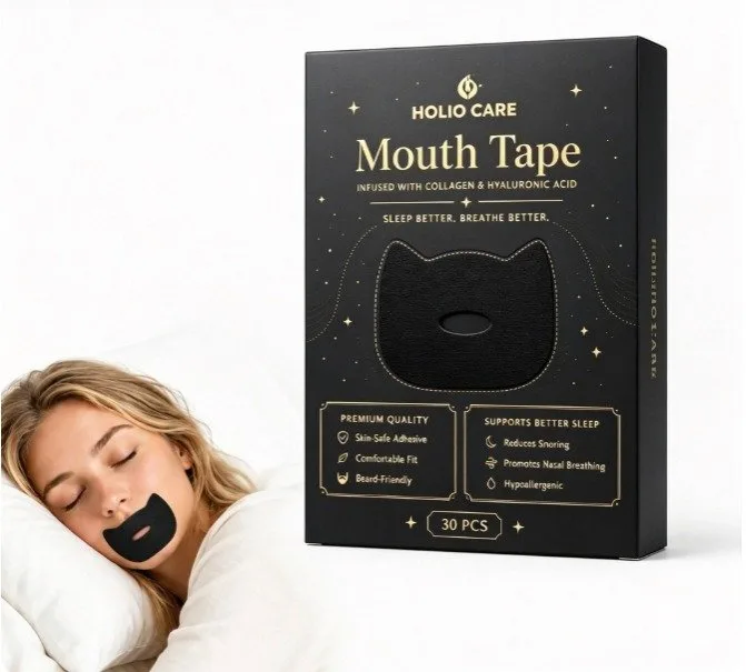 Holio Care collagen mouth tape for sleep, 30 patches — UAE